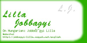 lilla jobbagyi business card